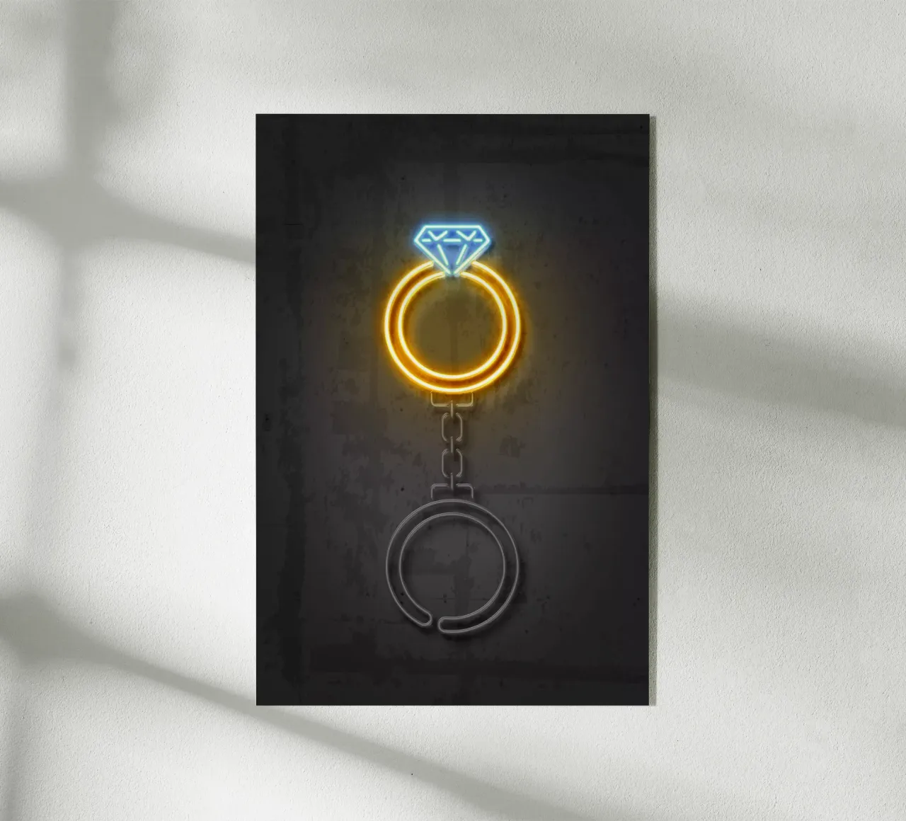 Diamond Ring plexiglass da Octavian