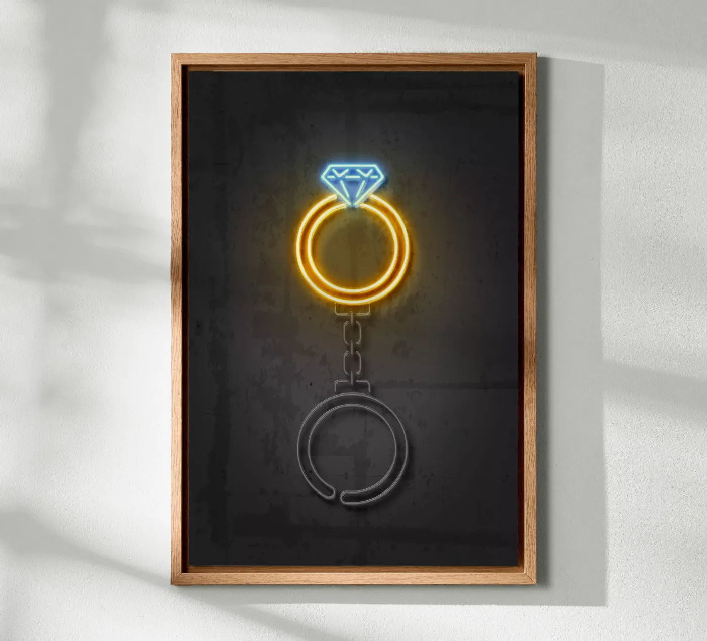 Diamond Ring canvas van Octavian