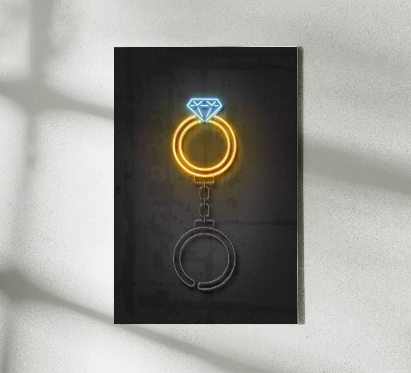 Diamond Ring canvas van Octavian