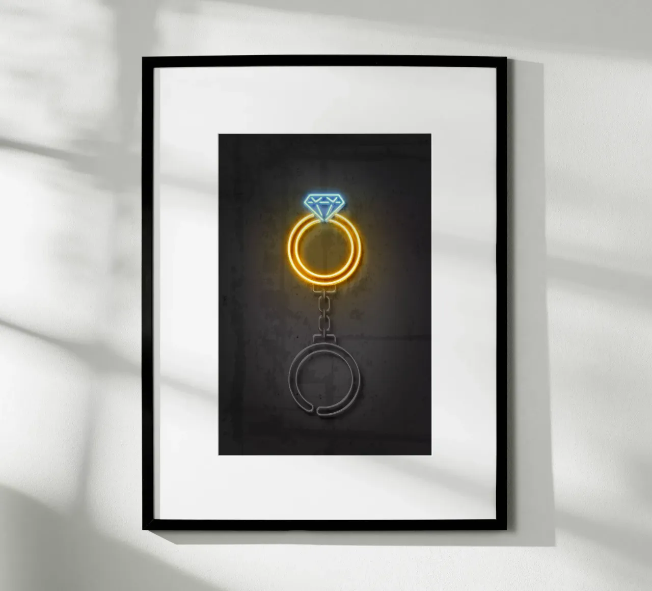 Diamond Ring poster by Octavian