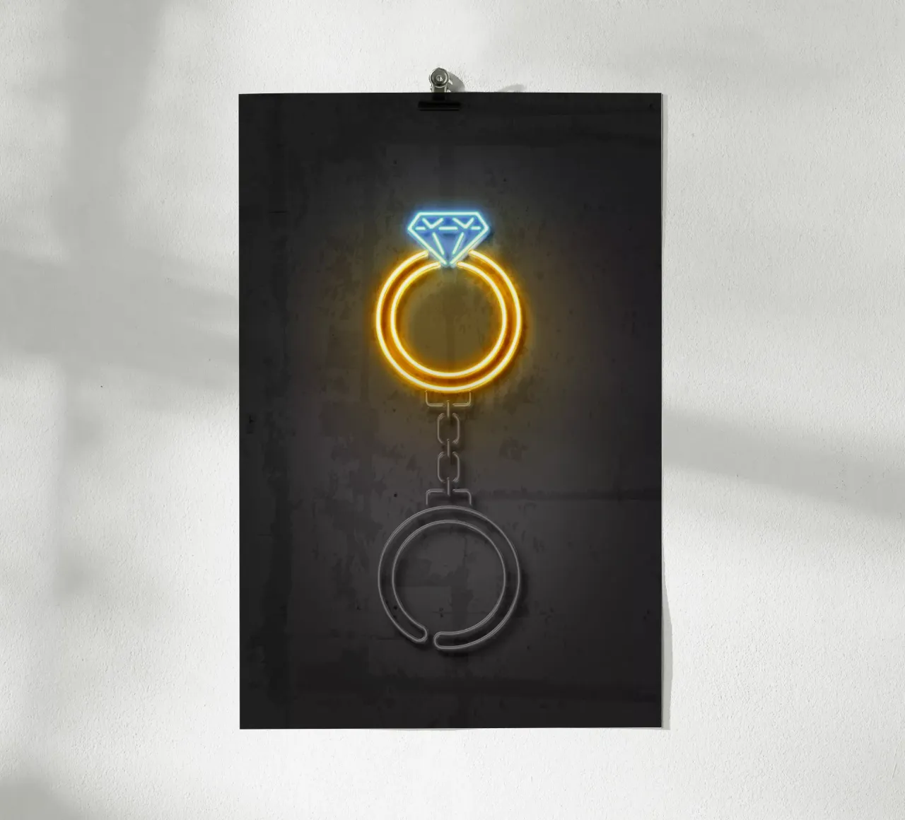 Diamond Ring poster by Octavian