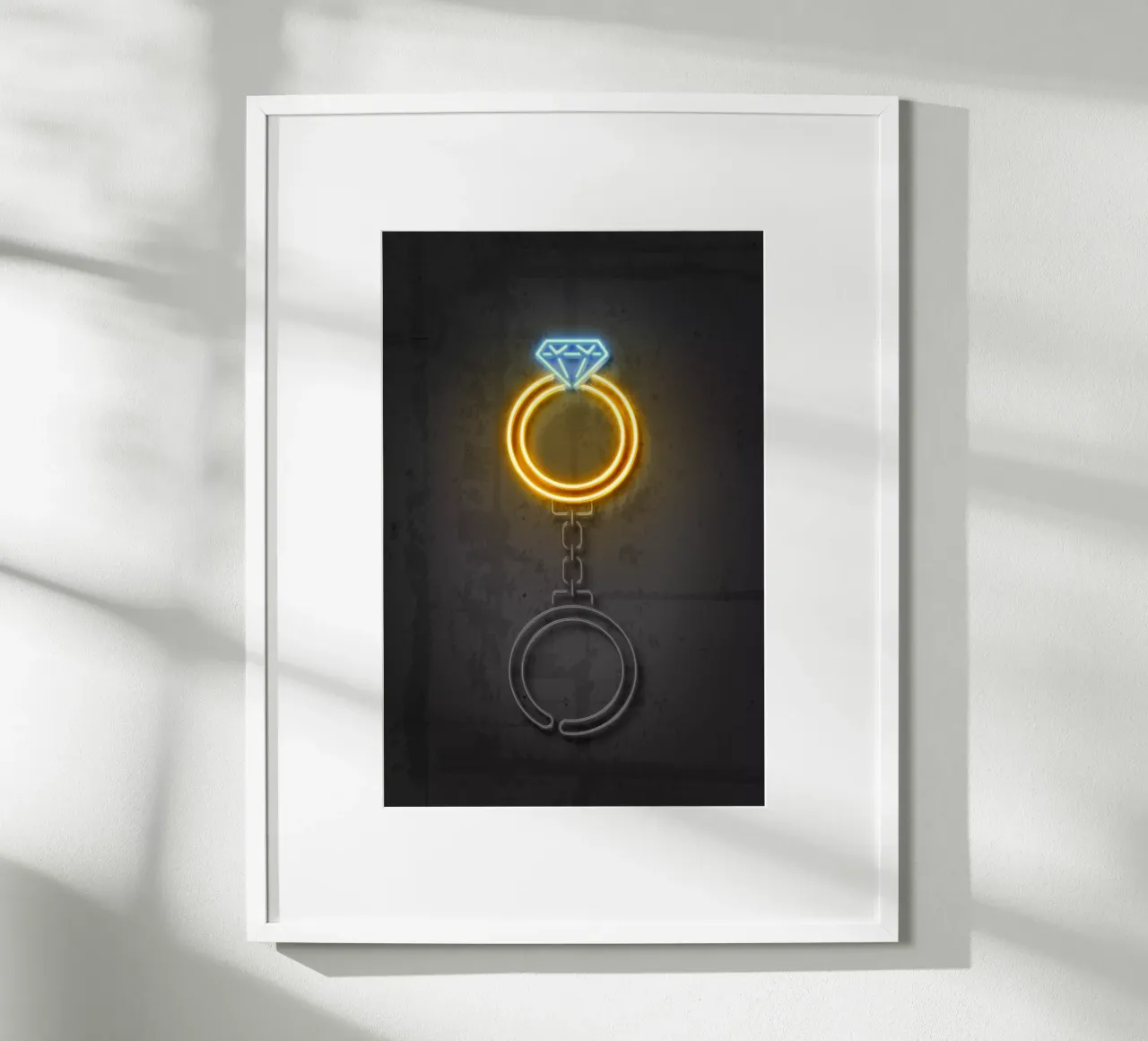 Diamond Ring poster by Octavian