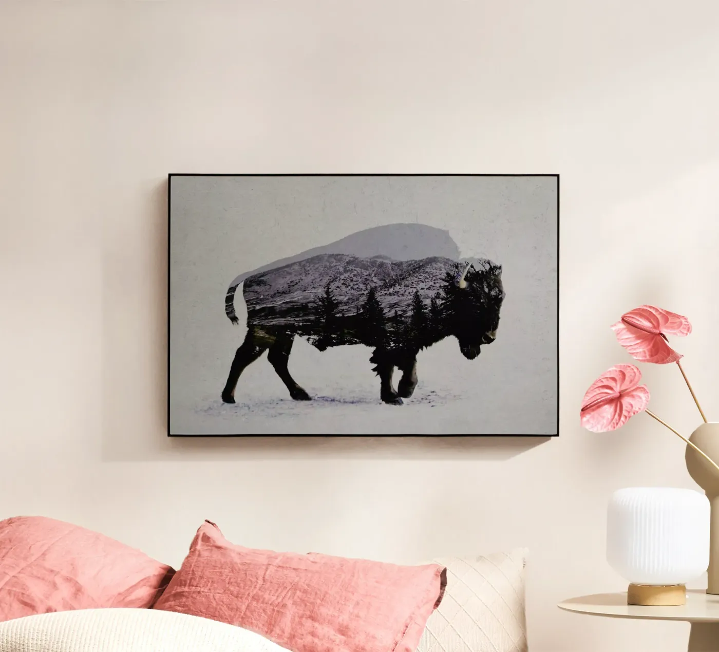 The American Bison plexiglass da Davies Babies