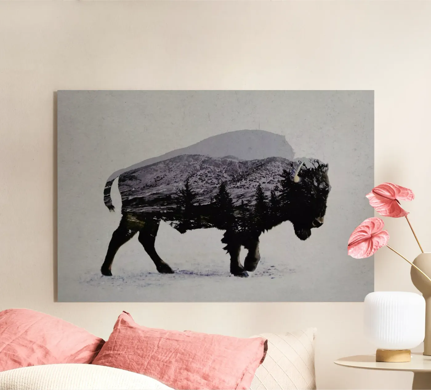 The American Bison plexiglass da Davies Babies