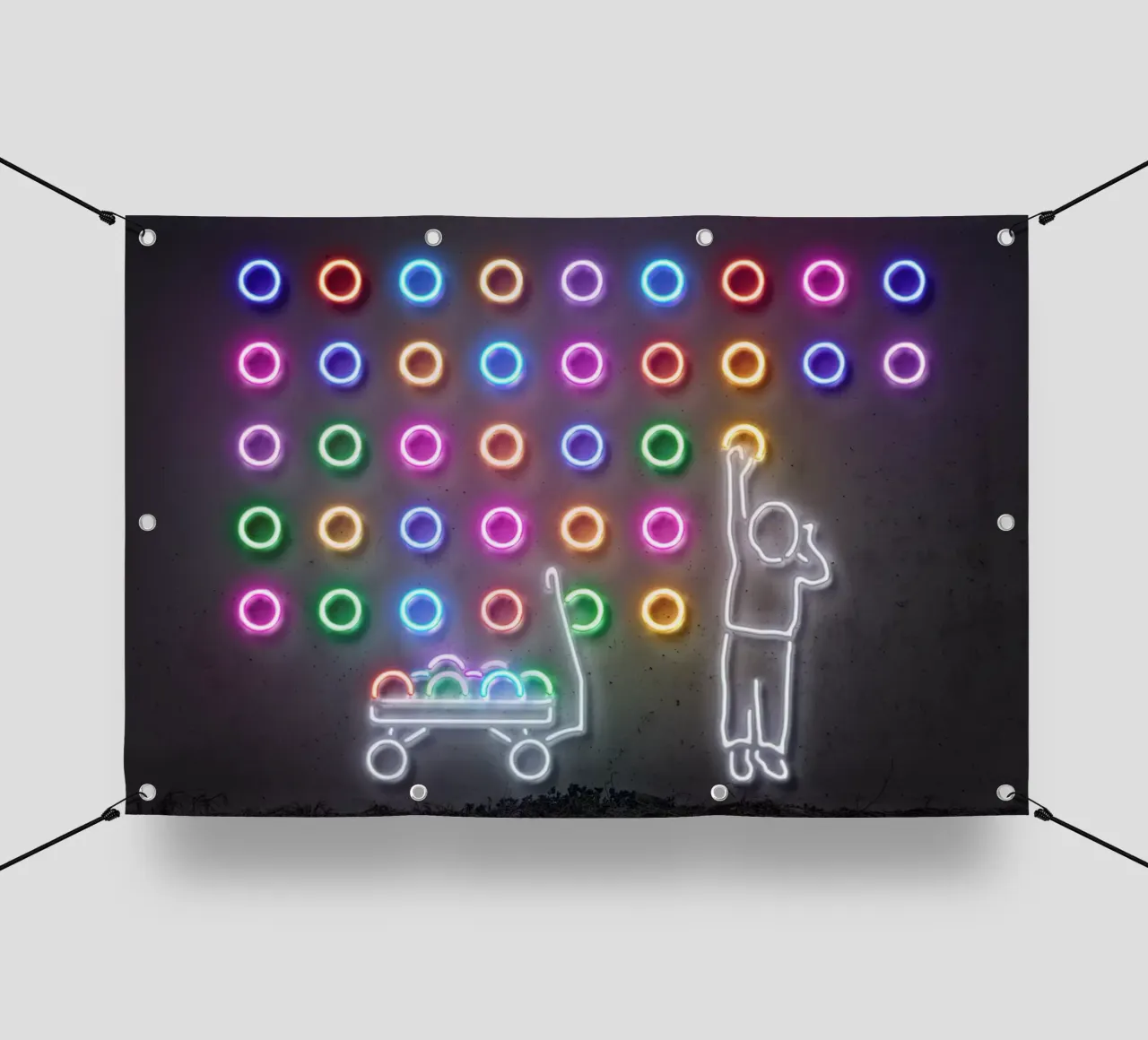 Dots telo in pvc da Octavian
