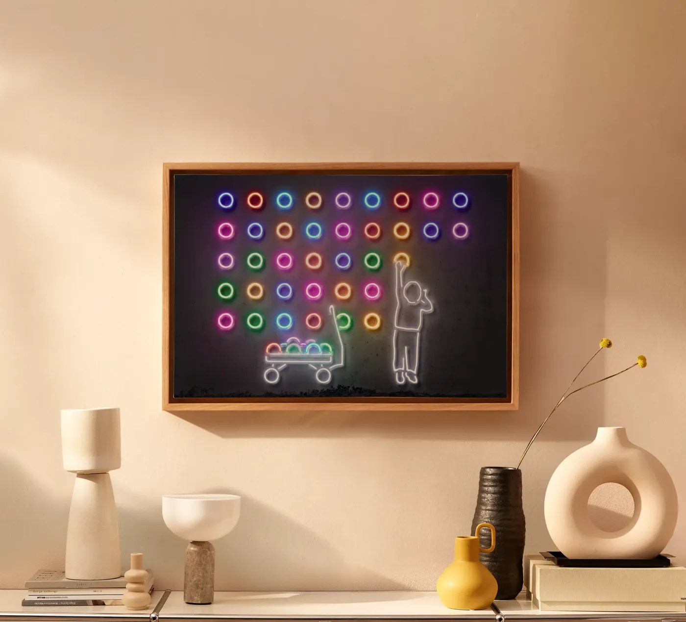Dots Leinwand von Octavian