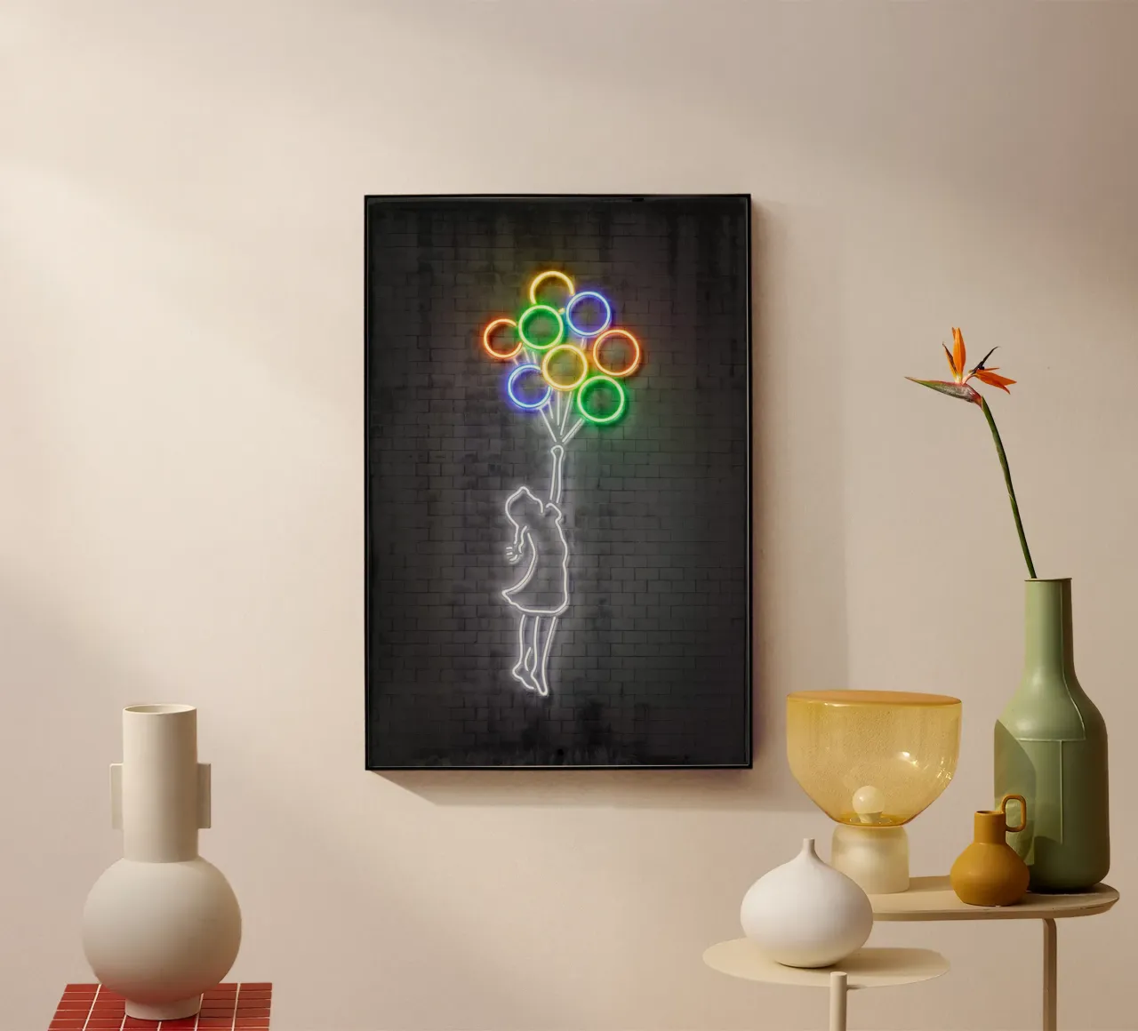 Flying Balloons plexiglass da Octavian