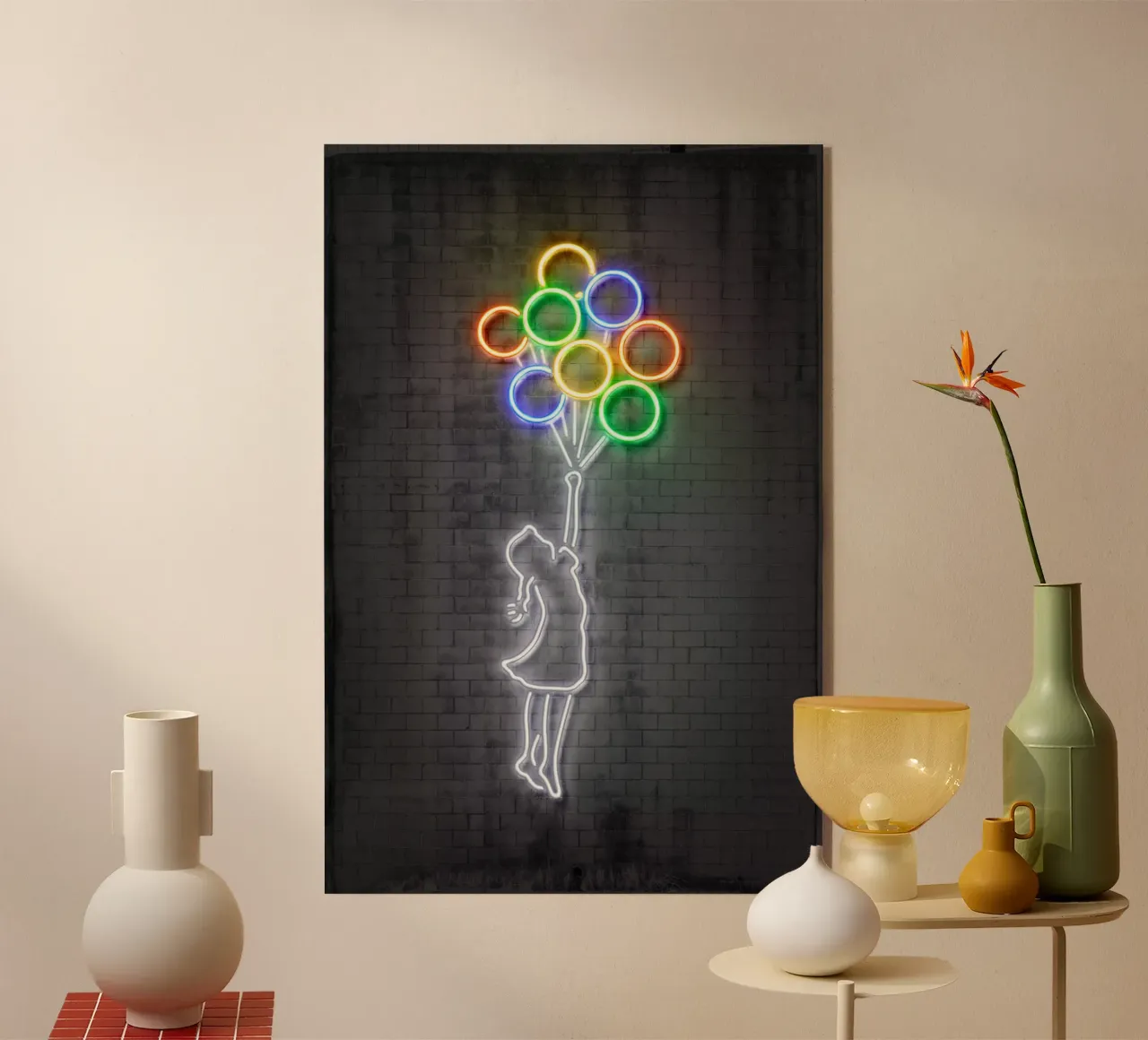 Flying Balloons plexiglass da Octavian