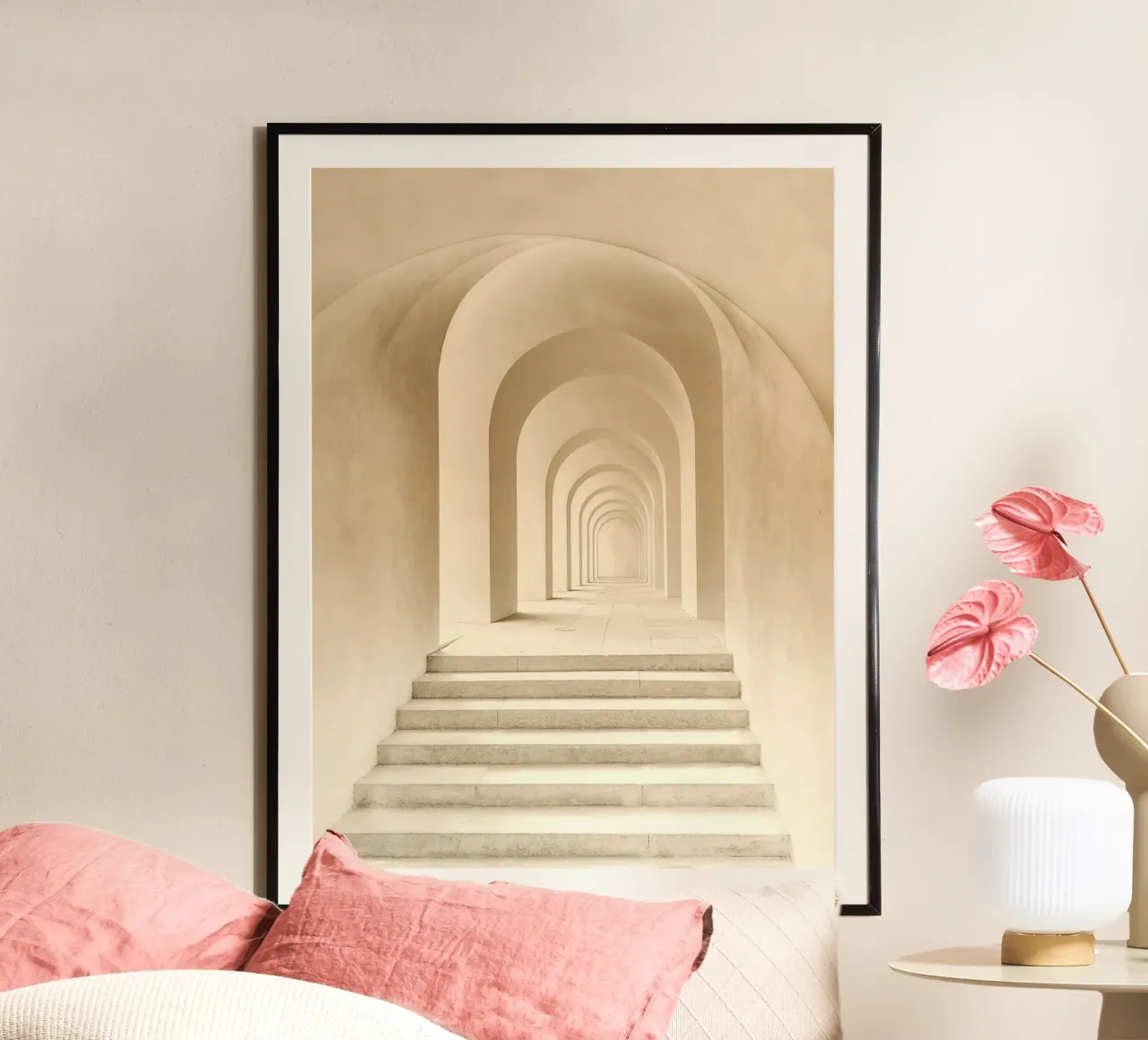 La bellezza senza tempo di archi infiniti poster da Dagmar Pels
