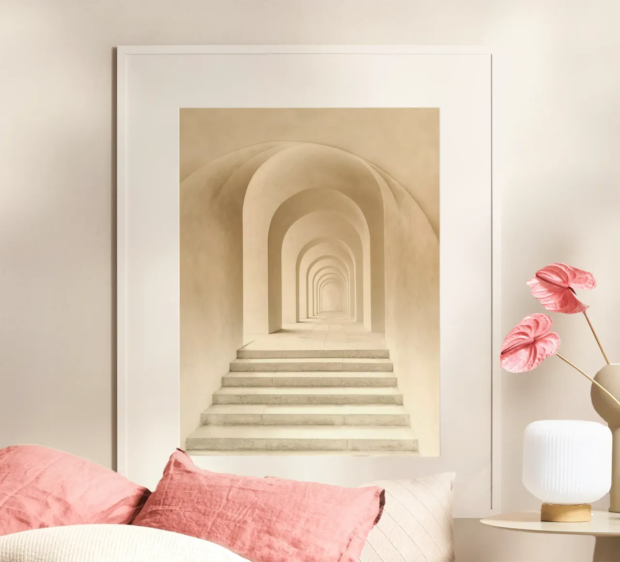 La bellezza senza tempo di archi infiniti poster da Dagmar Pels