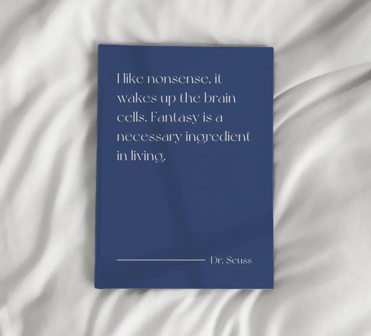 I like nonesense, it wakes up the brain quote notebook by Paigaam Studio