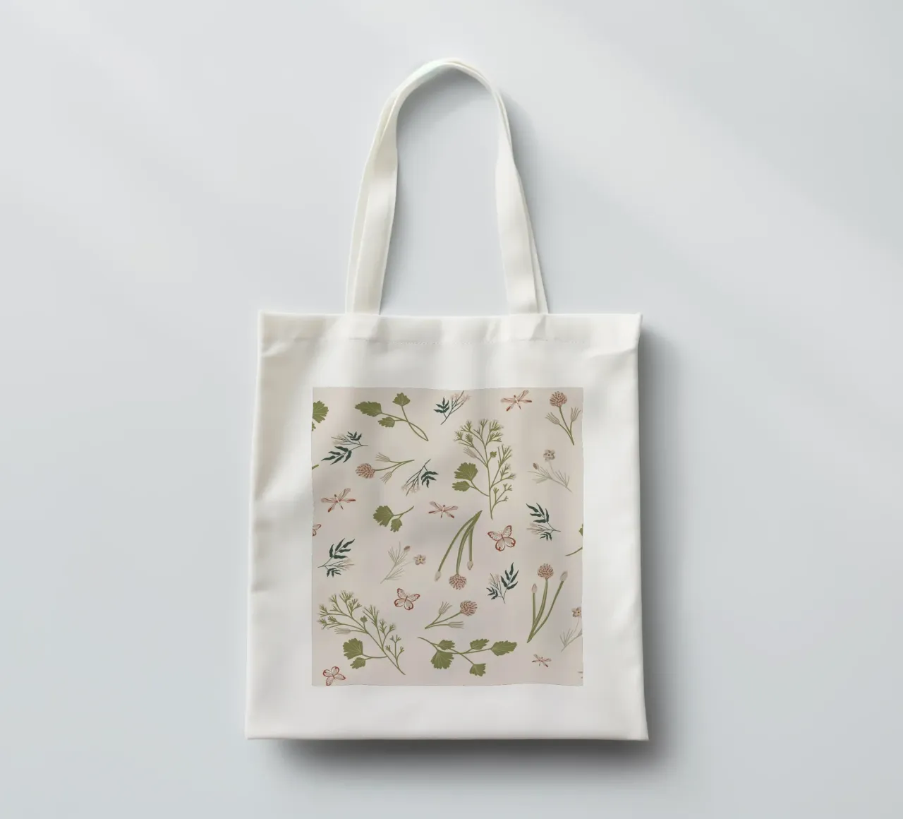 Butterflies and Botanicals jute draagtas van anisillustration