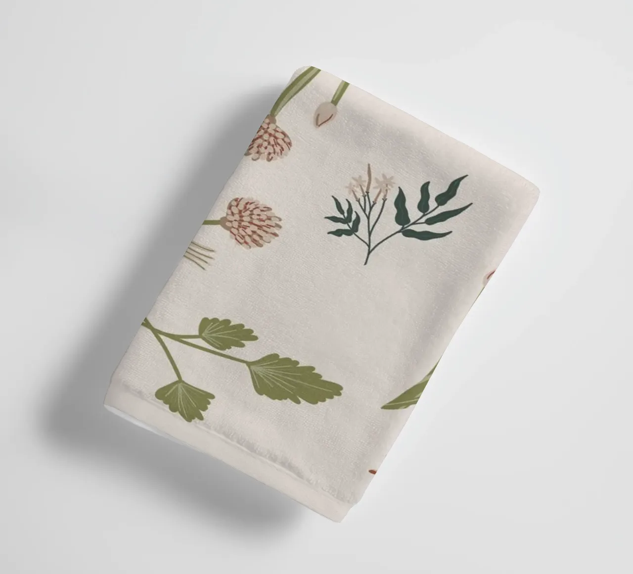 Butterflies and Botanicals asciugamano da bagno da anisillustration