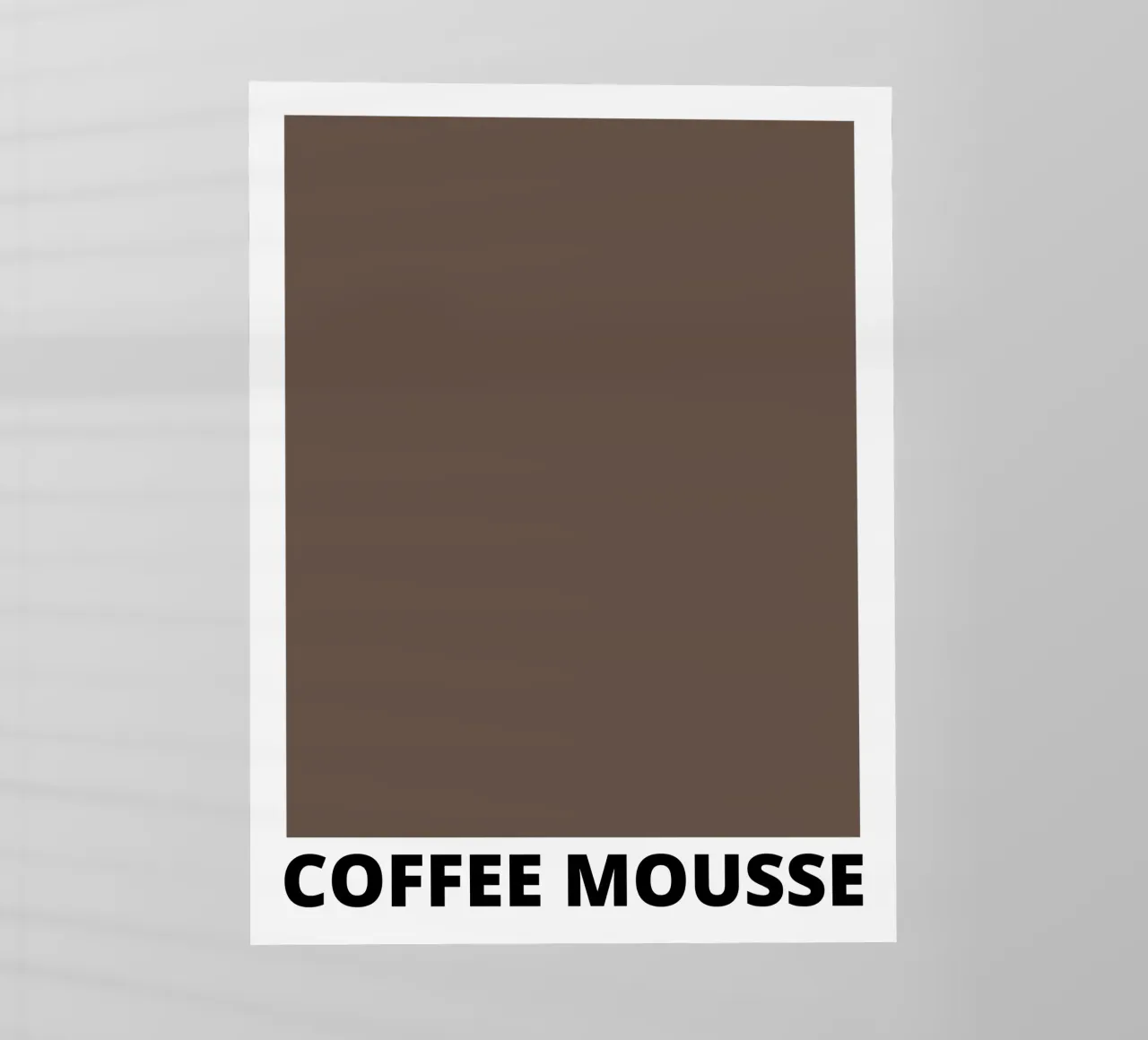 Coffee Mousse Color pellicola backlit da Magnific
