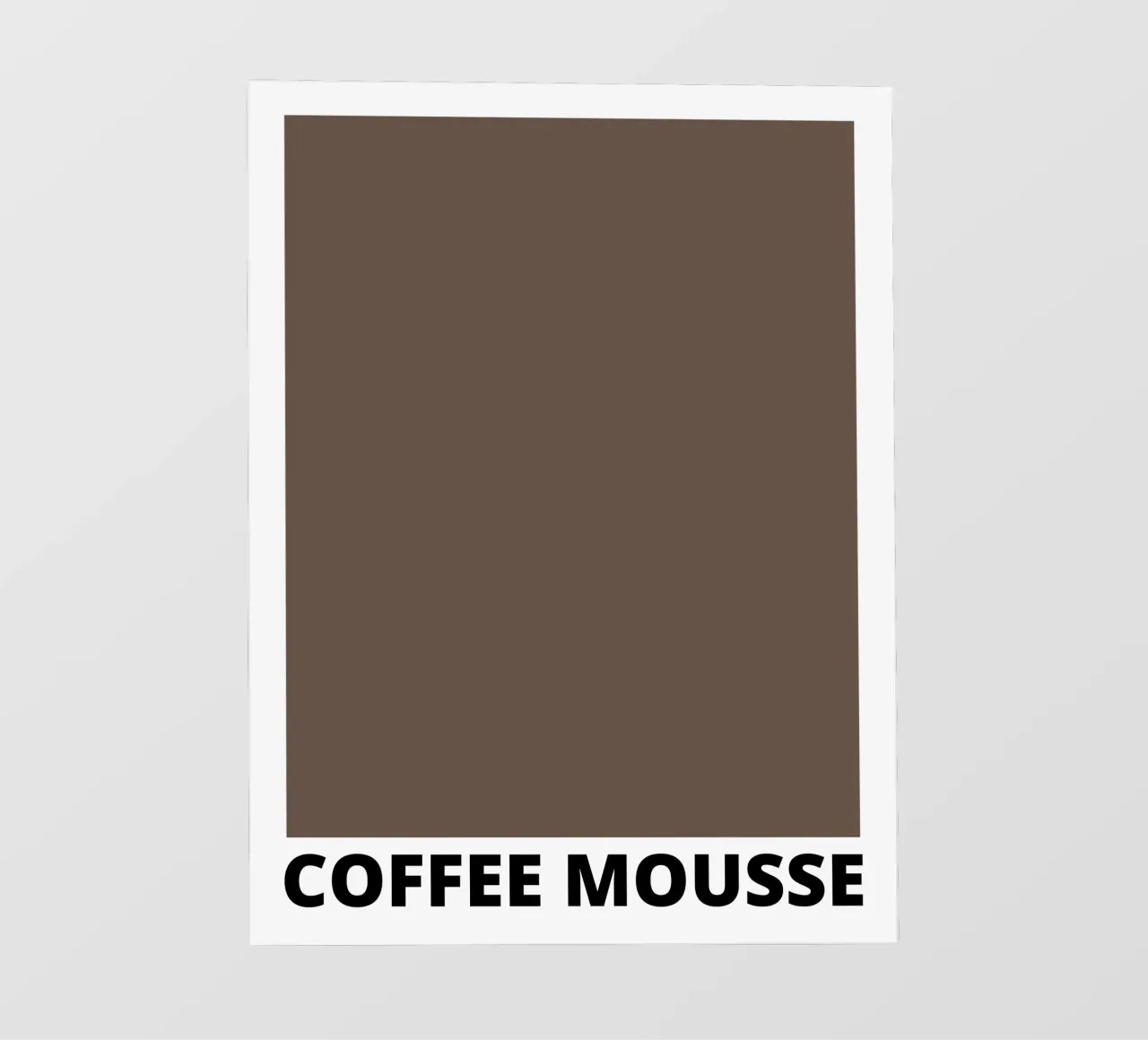Coffee Mousse Color pellicola backlit da Magnific
