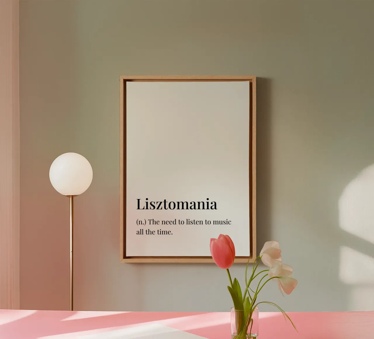 Lisztomanie Definitie canvas met Baklijst van Paigaam Studio