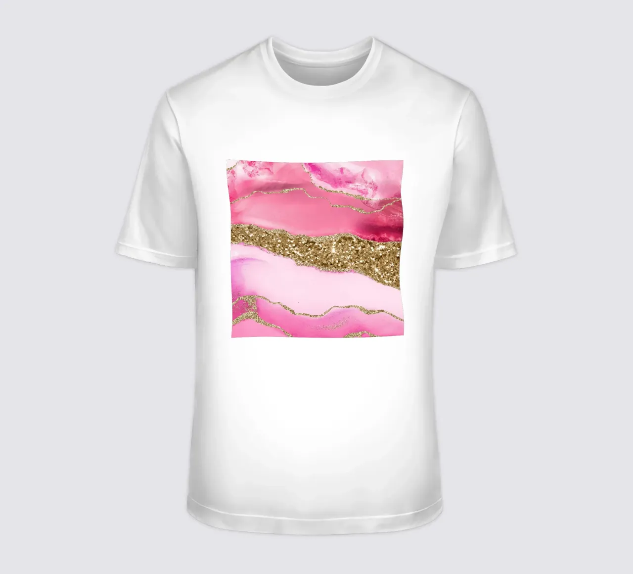 Agata Glitter Dazzle Texture 14 t-shirt da Gemstone Textures