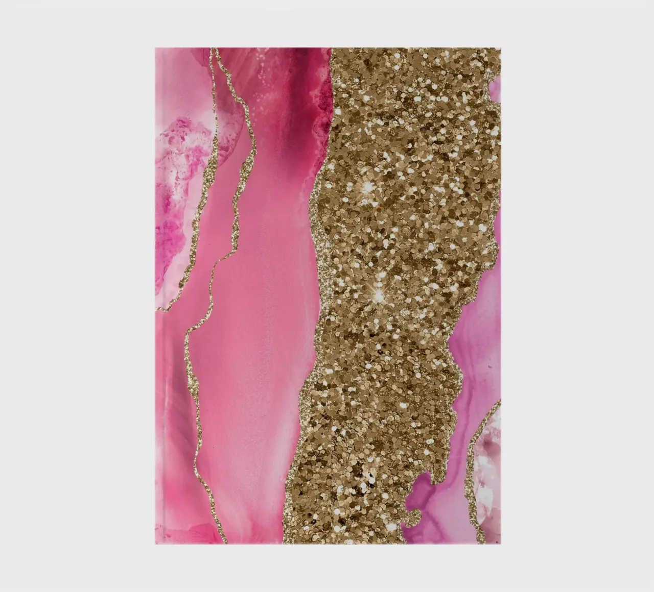 Agate Glitter Dazzle Texture 15 notebook by Gemstone Textures