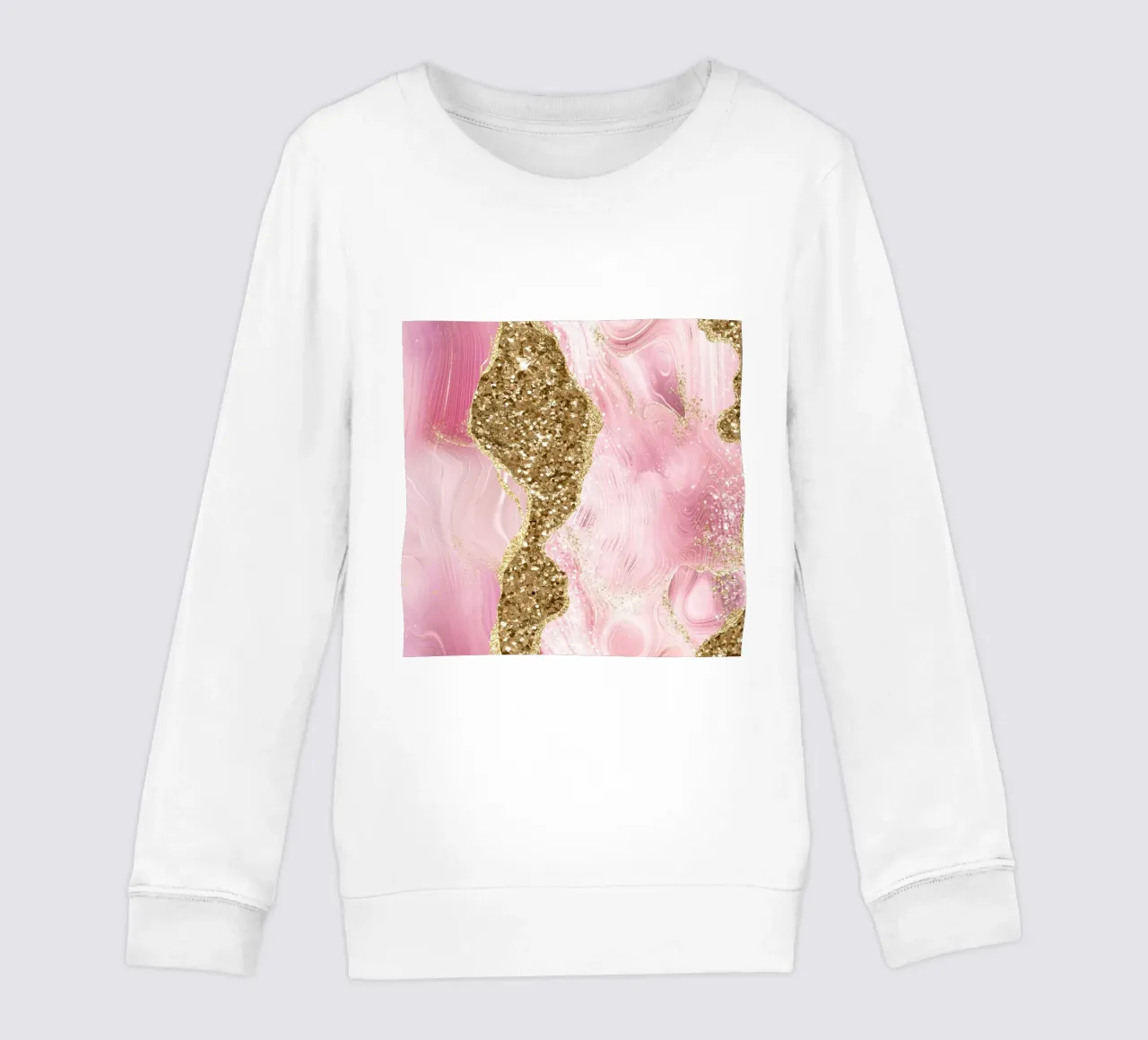 Agata Glitter Dazzle Texture 16 felpa bambino da Gemstone Textures