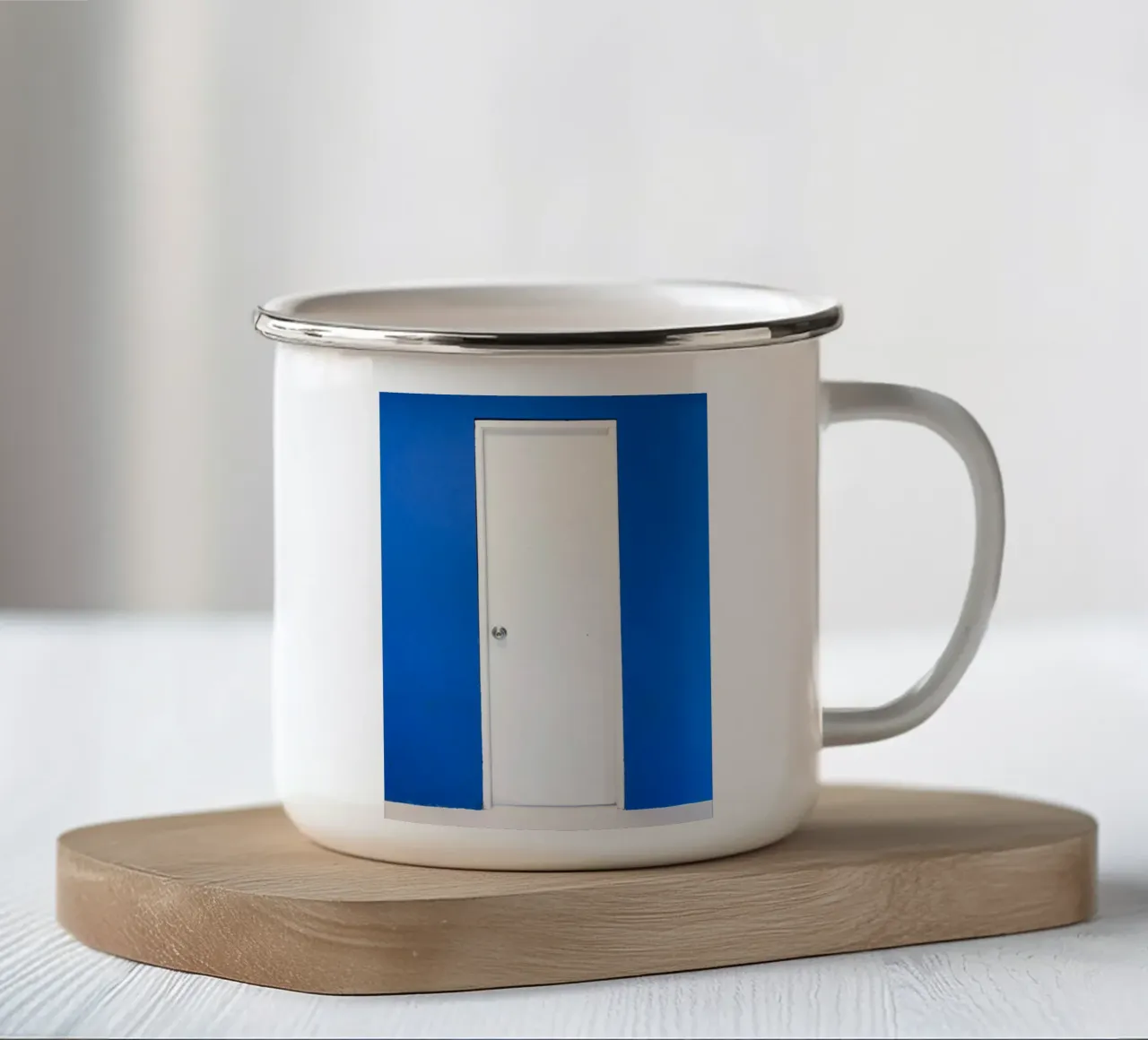 Per #1 tazza in smalto da rafael campezato