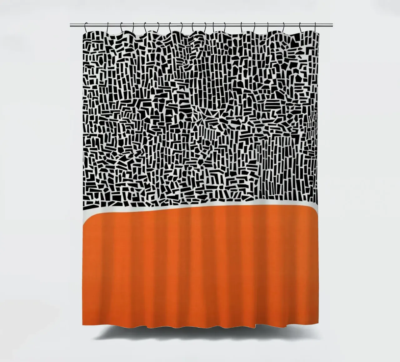 City Sunset shower curtain by Fox & Velvet