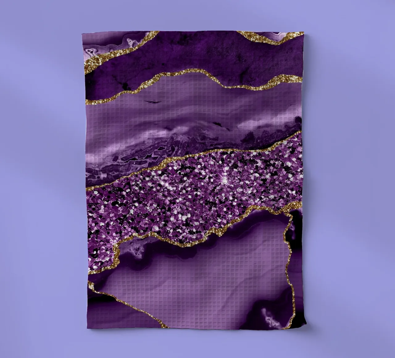 Agata Glitter Ocean Texture 02 canovaccio da cucina da Gemstone Textures