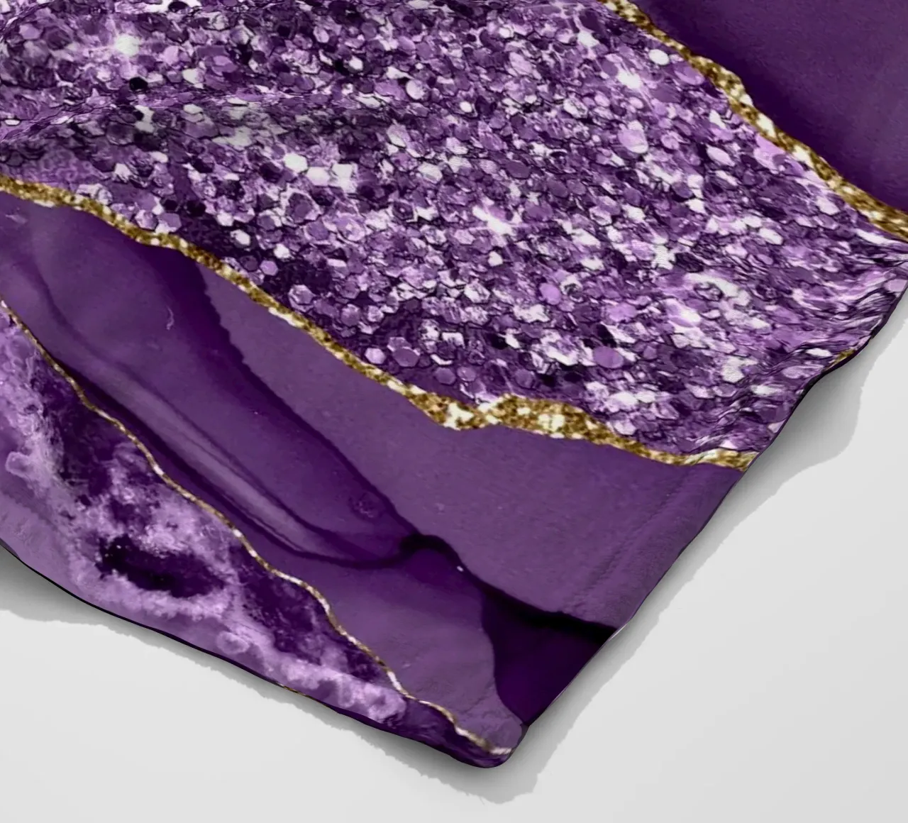Agata Glitter Ocean Texture 03 coperta in pile da Gemstone Textures