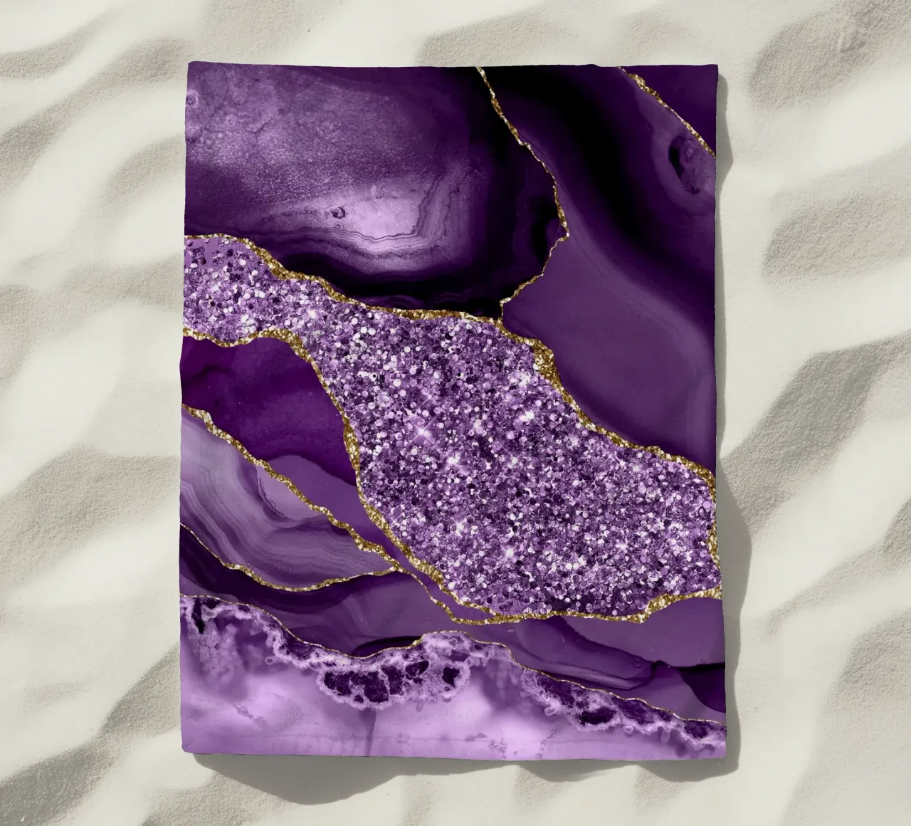 Agata Glitter Ocean Texture 03 telo mare da Gemstone Textures