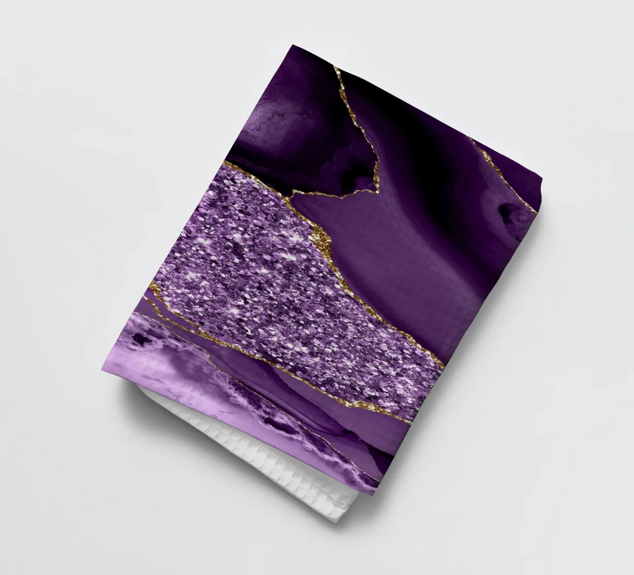 Agata Glitter Ocean Texture 03 canovaccio da cucina da Gemstone Textures