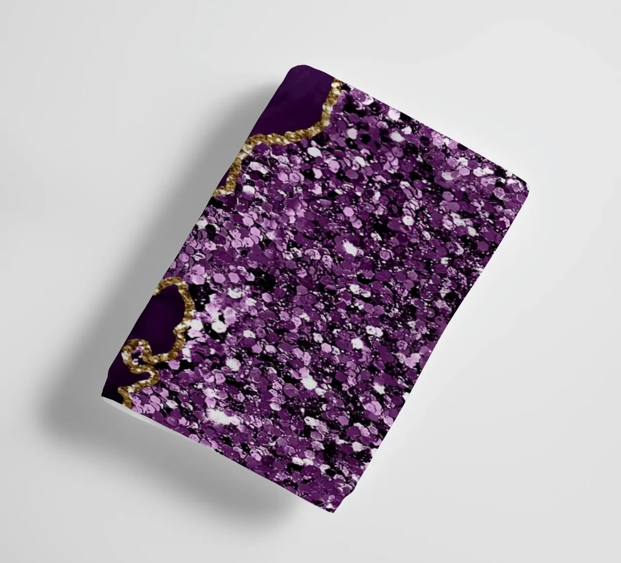 Agata Glitter Ocean Texture 04 asciugamano da bagno da Gemstone Textures