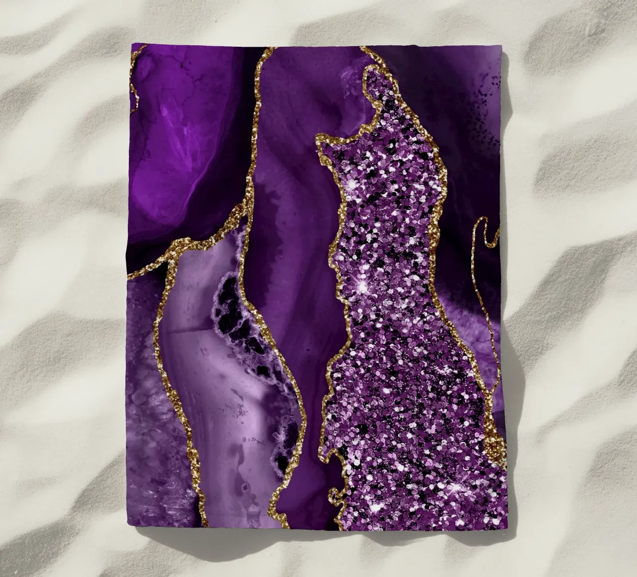 Agata Glitter Ocean Texture 04 telo mare da Gemstone Textures