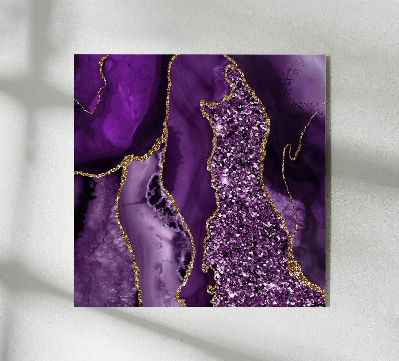 Agata Glitter Ocean Texture 04 plexiglass da Gemstone Textures