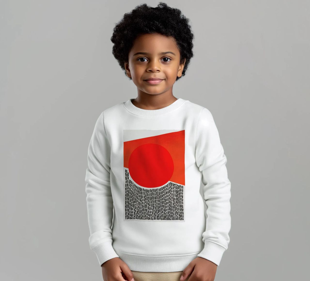 Sunshine and Rain felpa bambino da Fox & Velvet