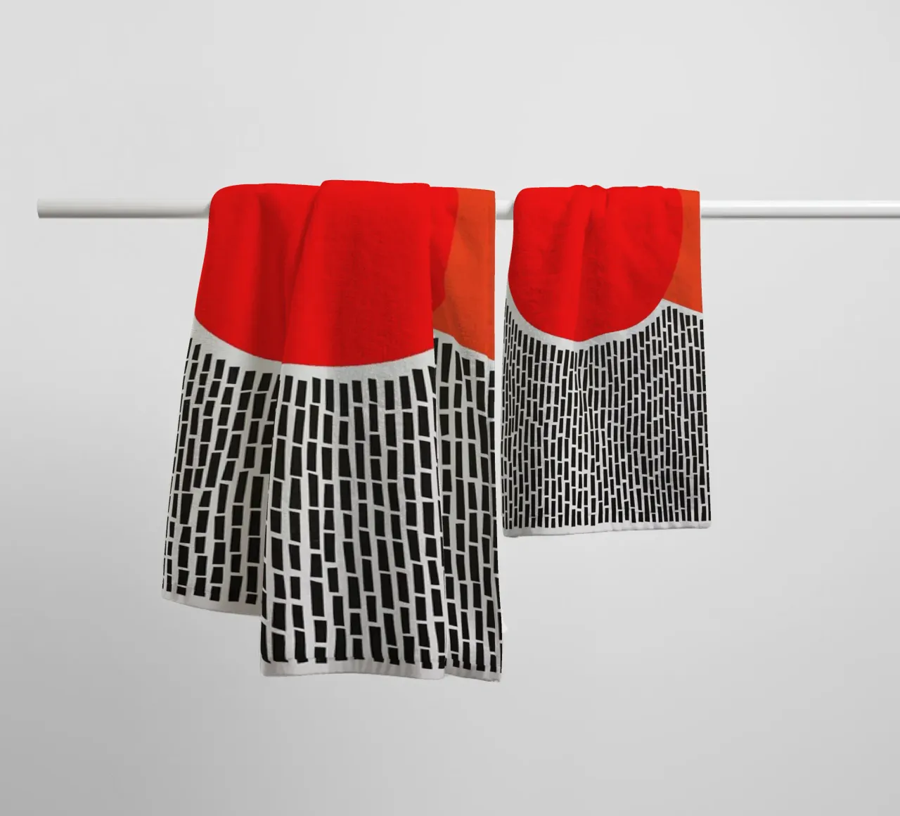 Sunshine and Rain Handtuch von Fox & Velvet