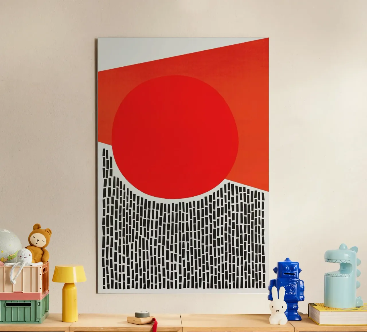 Sunshine and Rain alluminio dibond da Fox & Velvet