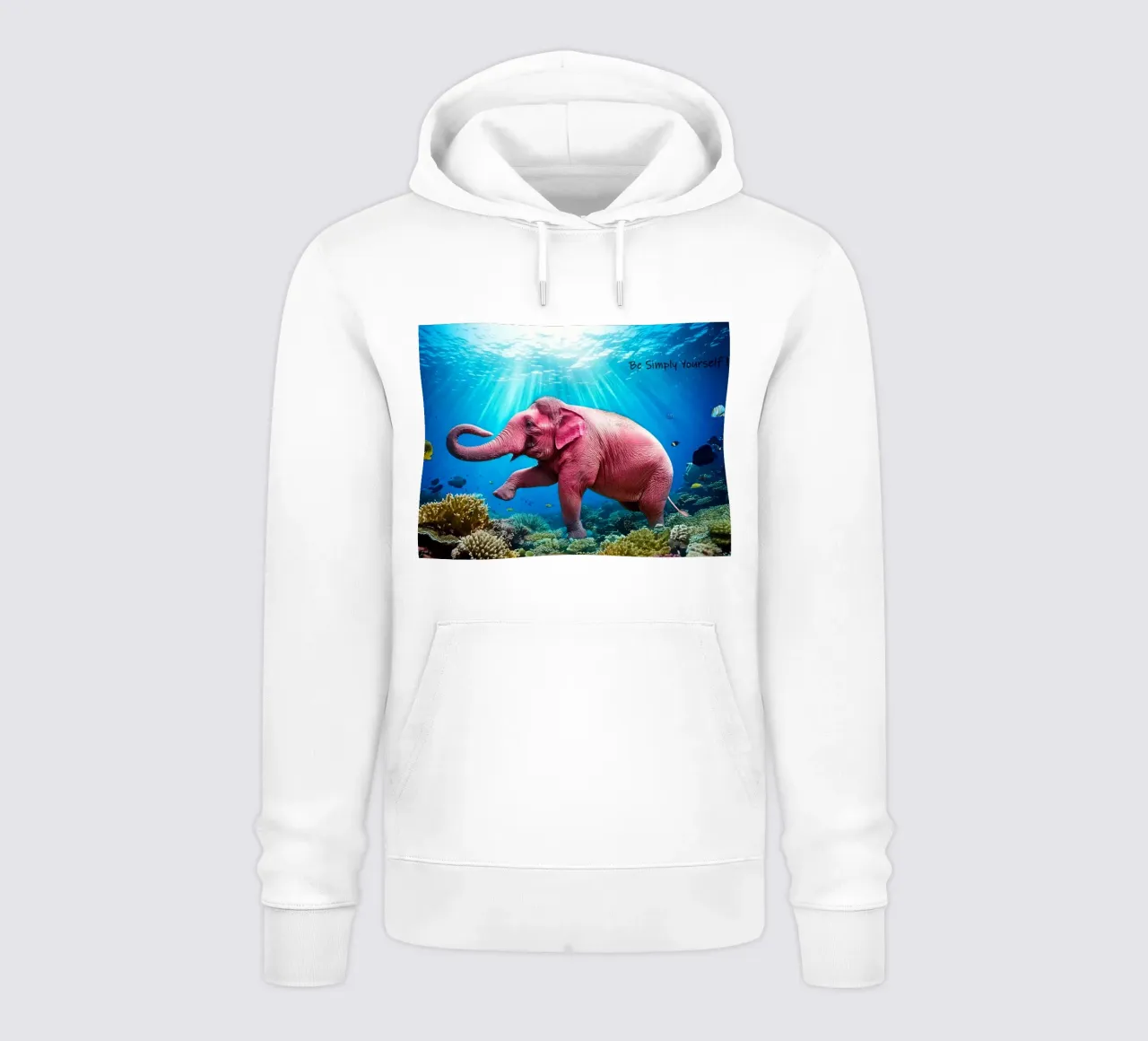 SEI EINFACH DU SELBST Hoodie von Thierry vobmann photography