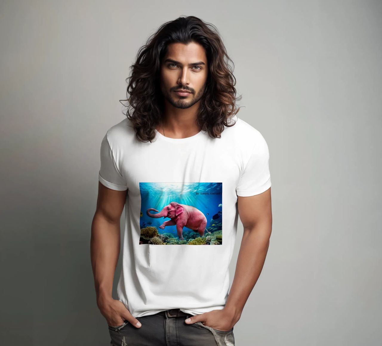 ESSERE SEMPLICEMENTE SE STESSI t-shirt da Thierry vobmann photography