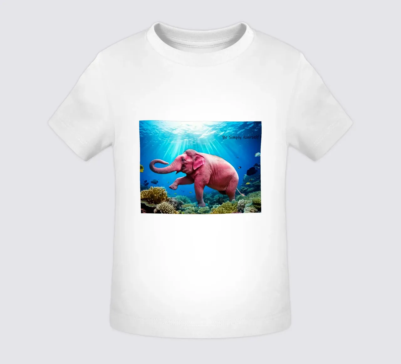 SÉ SIMPLEMENTE TÚ MISMO camiseta de bebé de Thierry vobmann photography