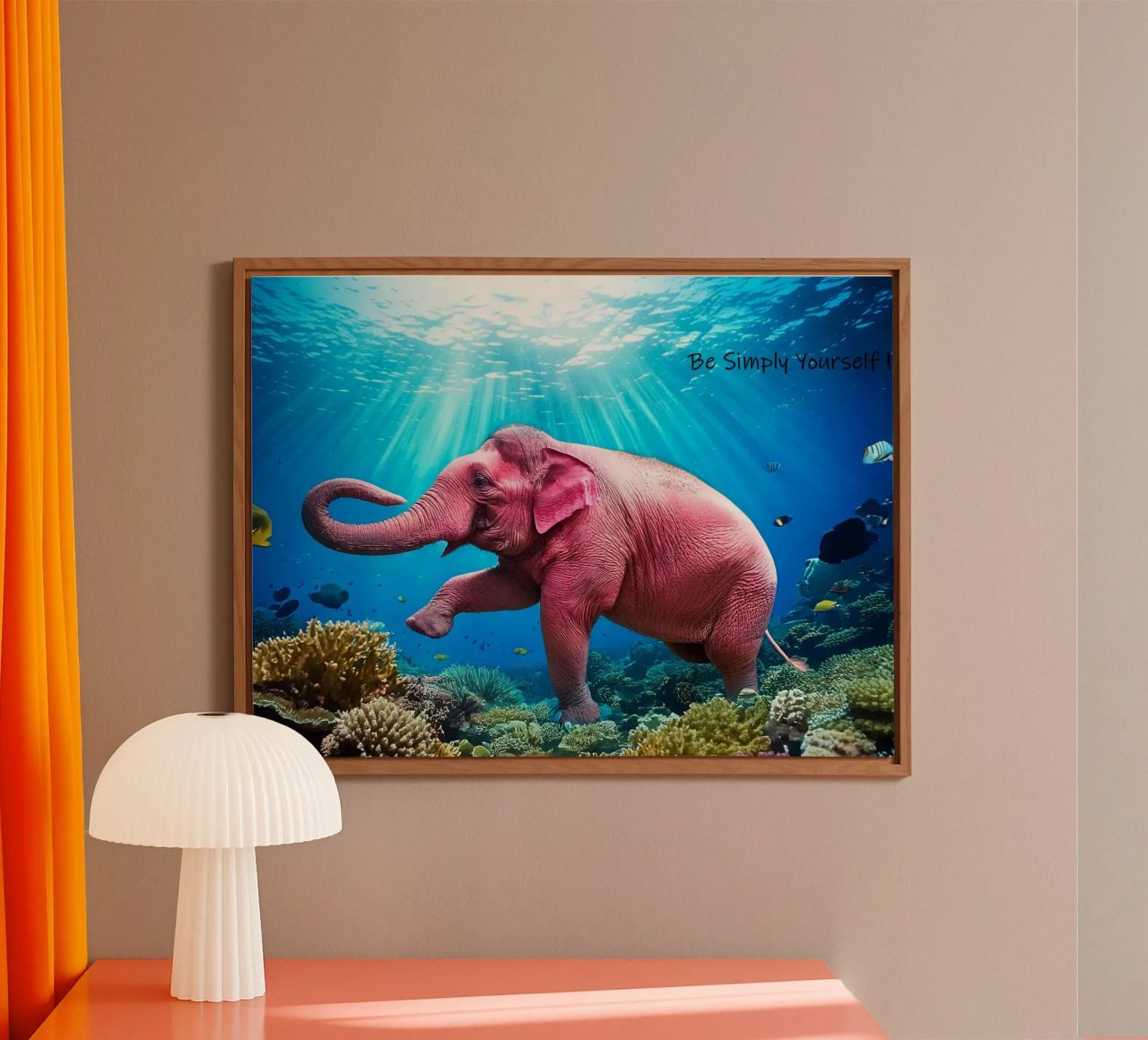 ESSERE SEMPLICEMENTE SE STESSI alluminio dibond da Thierry vobmann photography