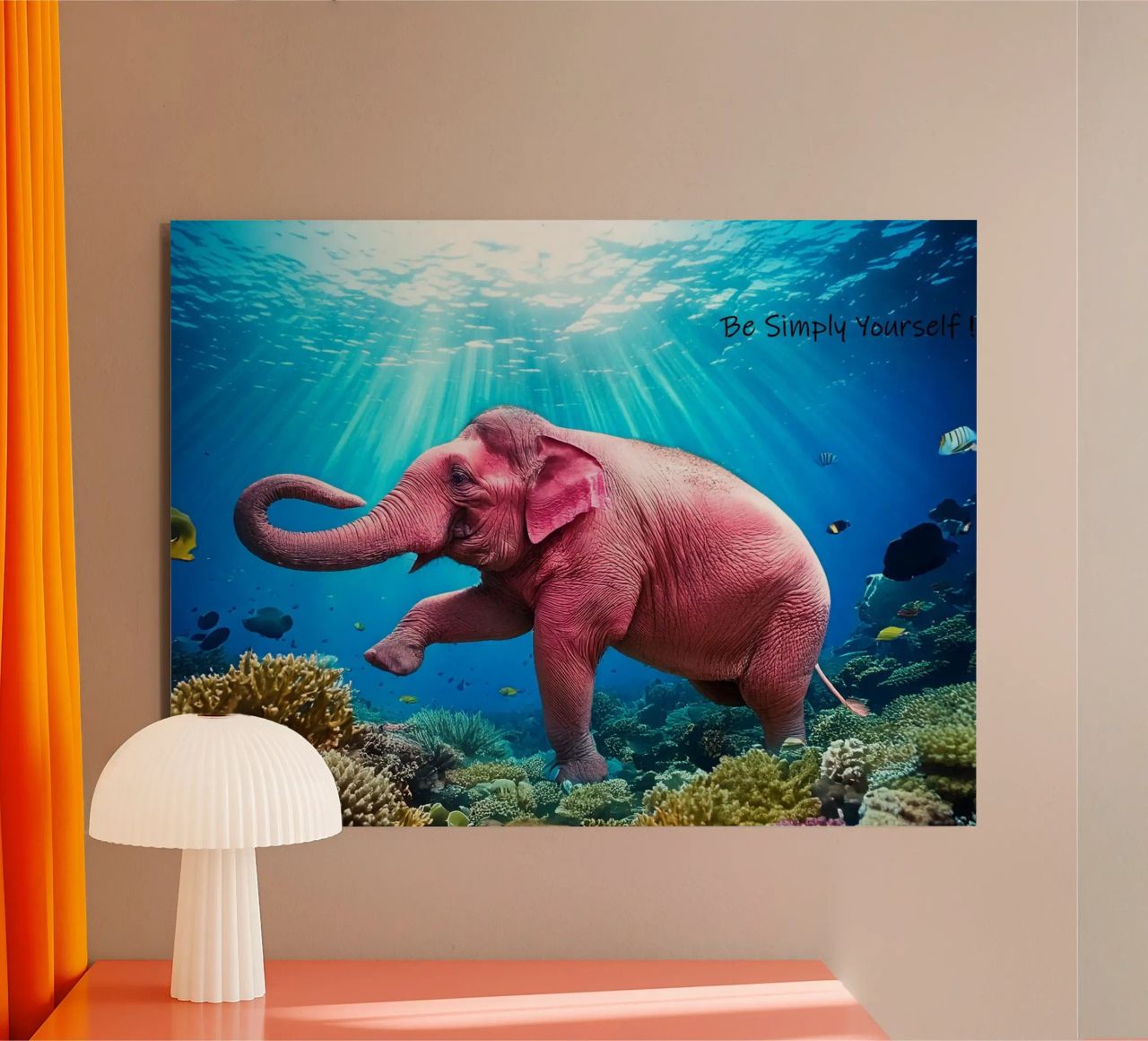 ESSERE SEMPLICEMENTE SE STESSI alluminio dibond da Thierry vobmann photography