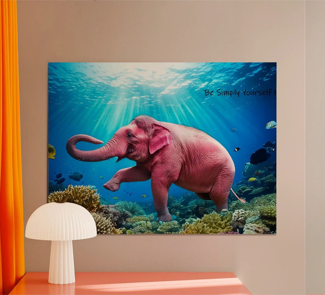 SOYEZ SIMPLEMENT VOUS-MÊME poster de Thierry vobmann photography