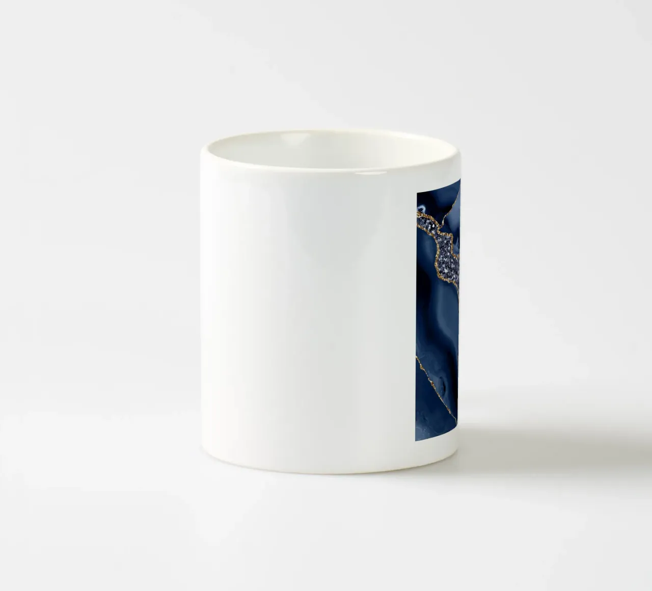 Agata Glitter Ocean Texture 05 tazza in ceramica da Gemstone Textures