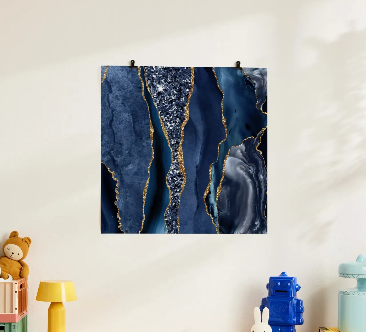 Achat Glitzer Ozean Textur 06 Hahnemühle von Gemstone Textures