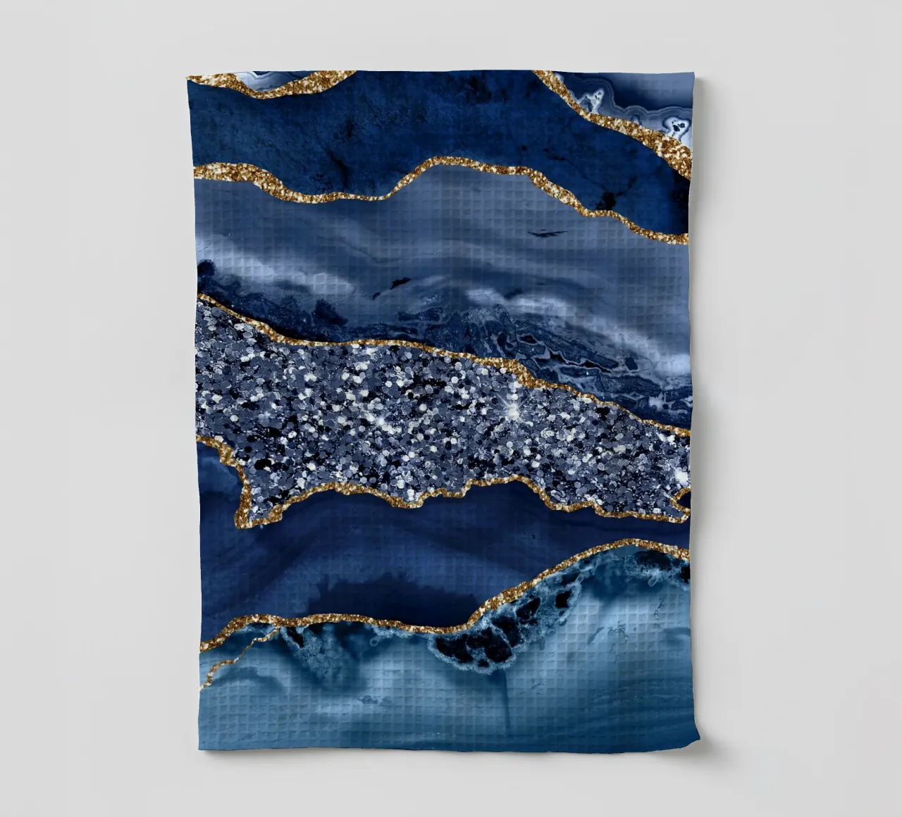 Agata Glitter Ocean Texture 07 canovaccio da cucina da Gemstone Textures