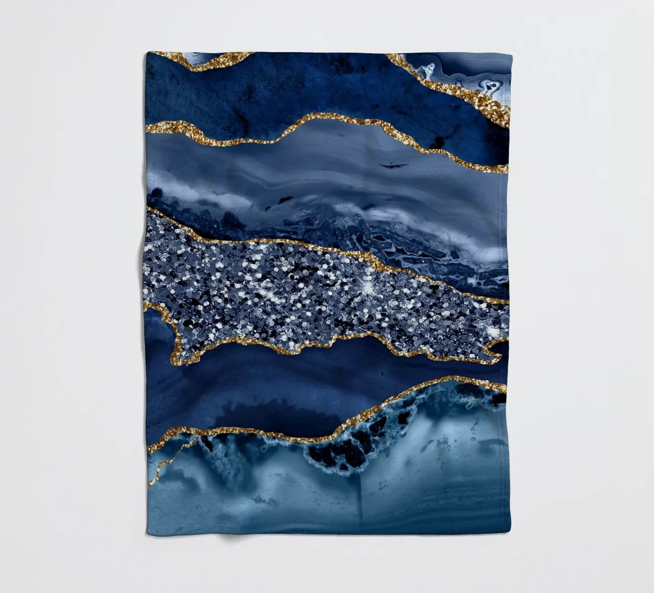 Agata Glitter Ocean Texture 07 coperta in pile da Gemstone Textures