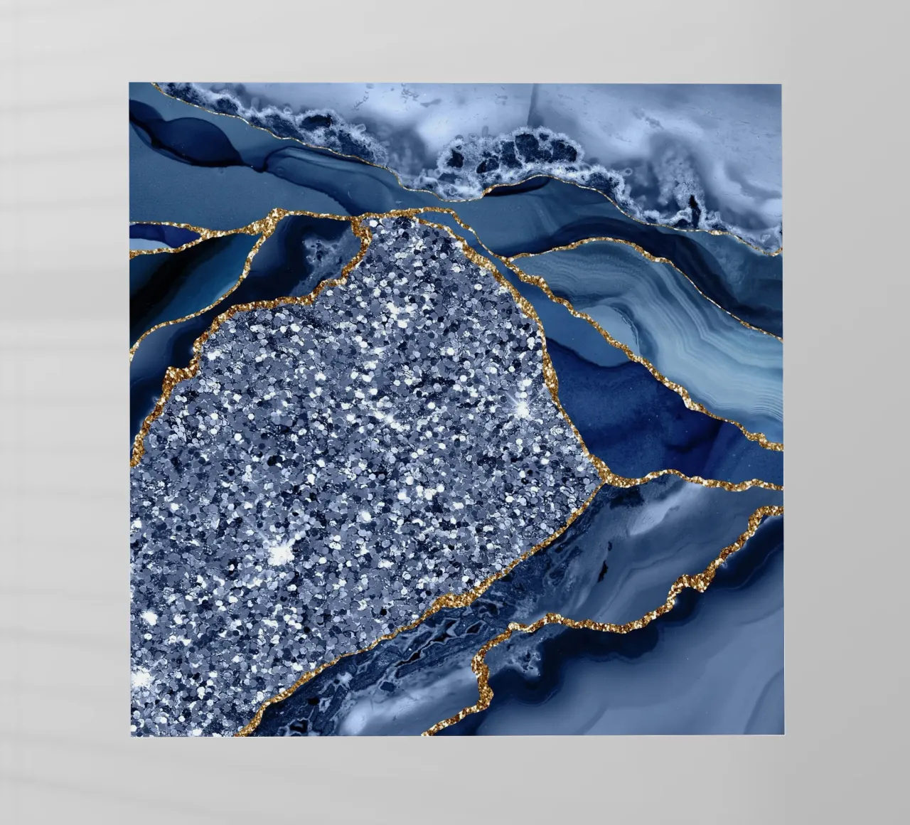 Agata Glitter Ocean Texture 08 pellicola backlit da Gemstone Textures