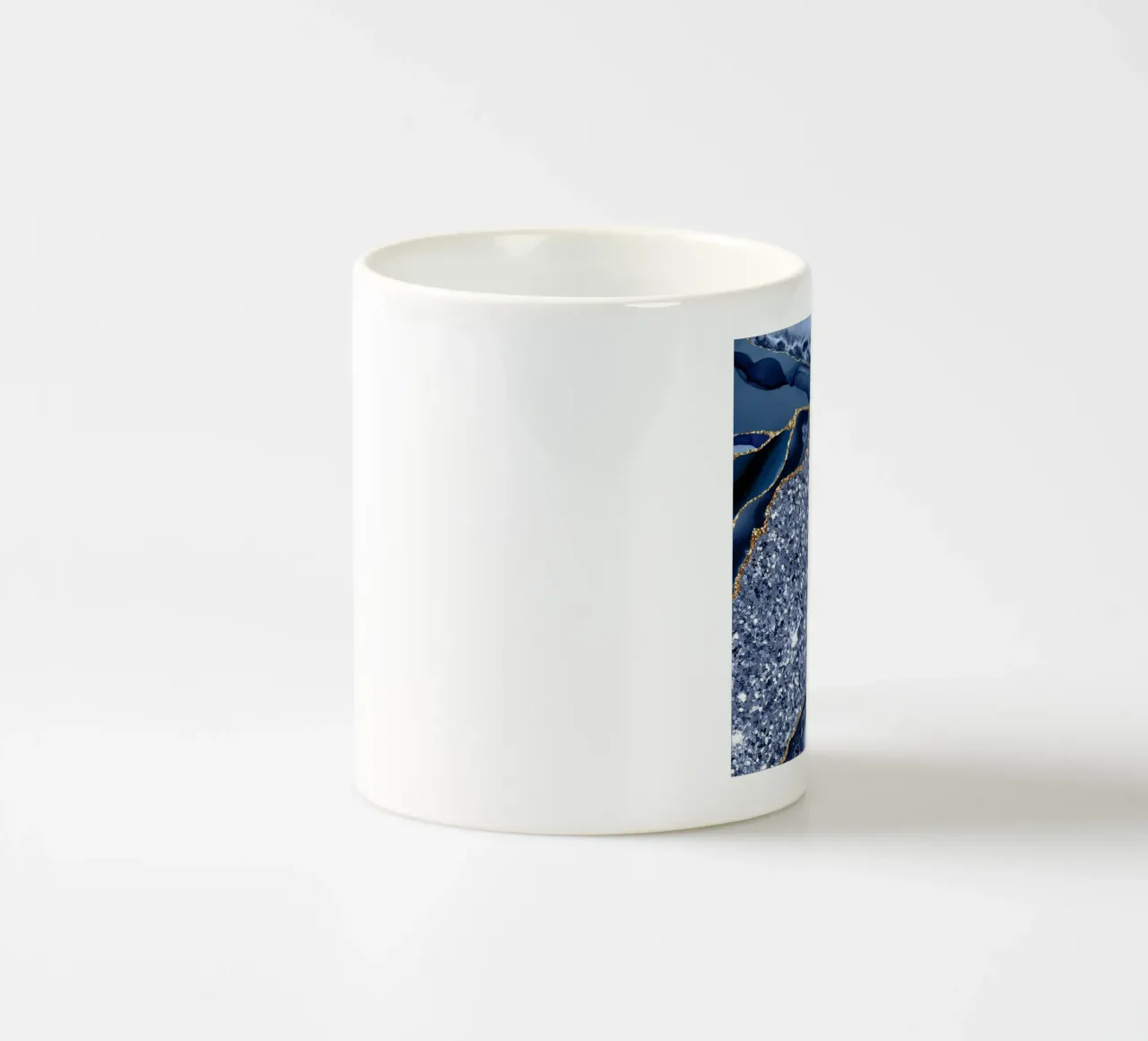 Agata Glitter Ocean Texture 08 tazza in ceramica da Gemstone Textures