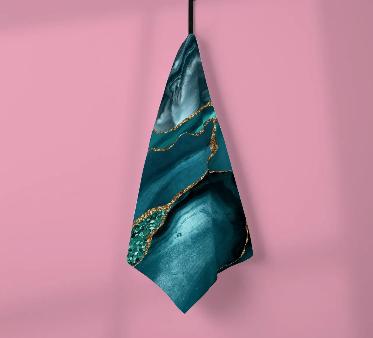 Agata Glitter Ocean Texture 10 canovaccio da cucina da Gemstone Textures