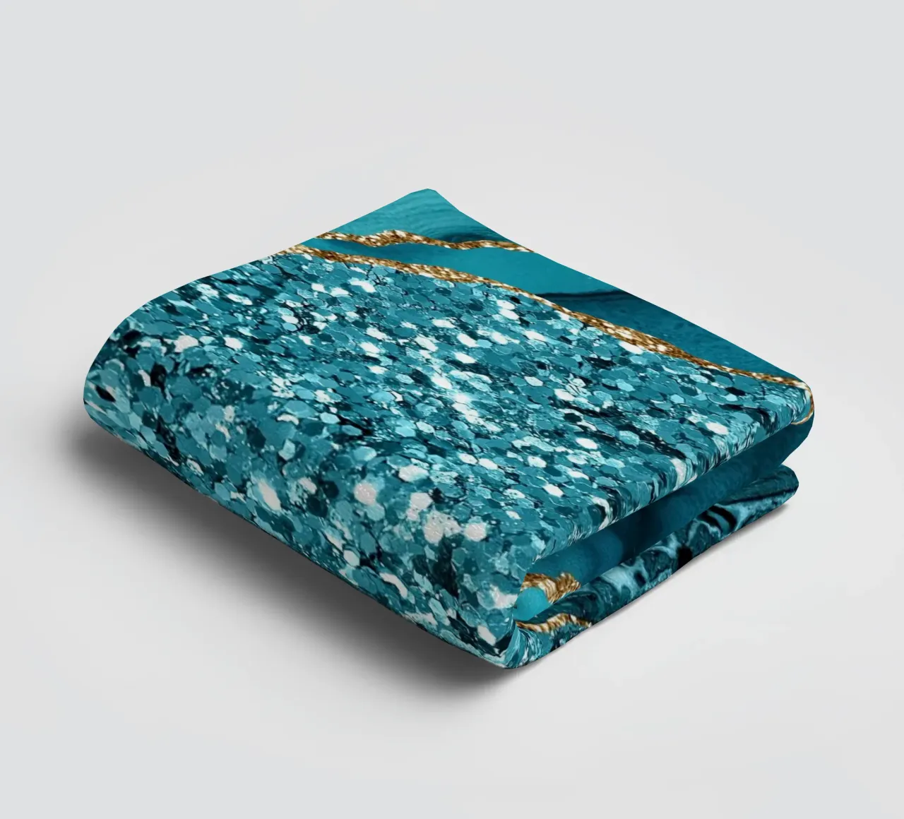 Agate Glitter Ocean Texture 11 serviette de bain de Gemstone Textures