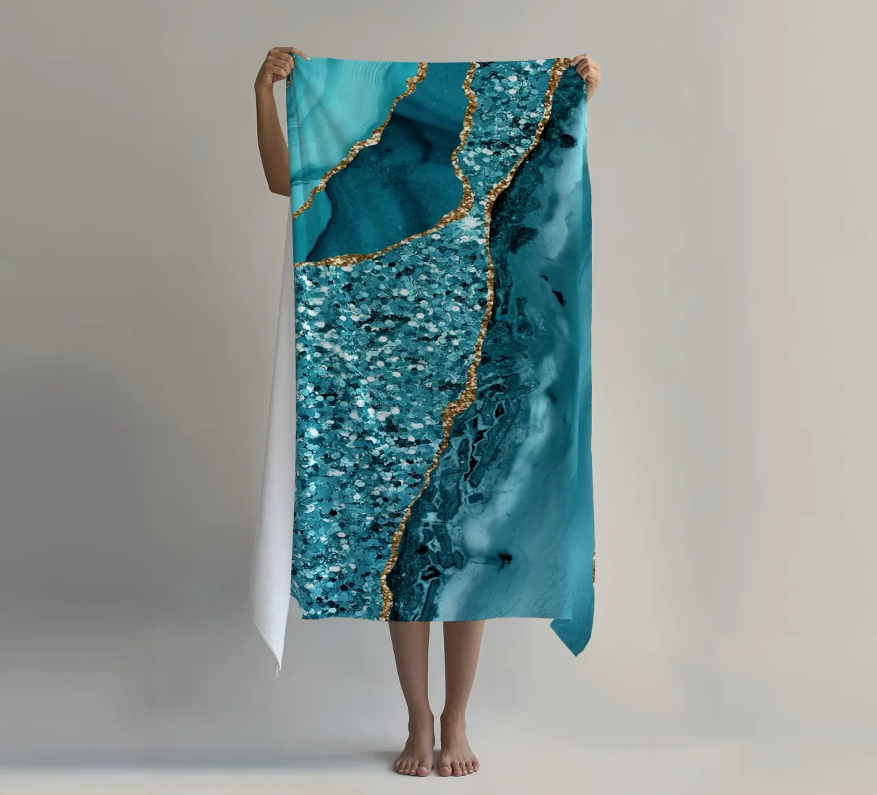 Agata Glitter Ocean Texture 11 telo mare da Gemstone Textures